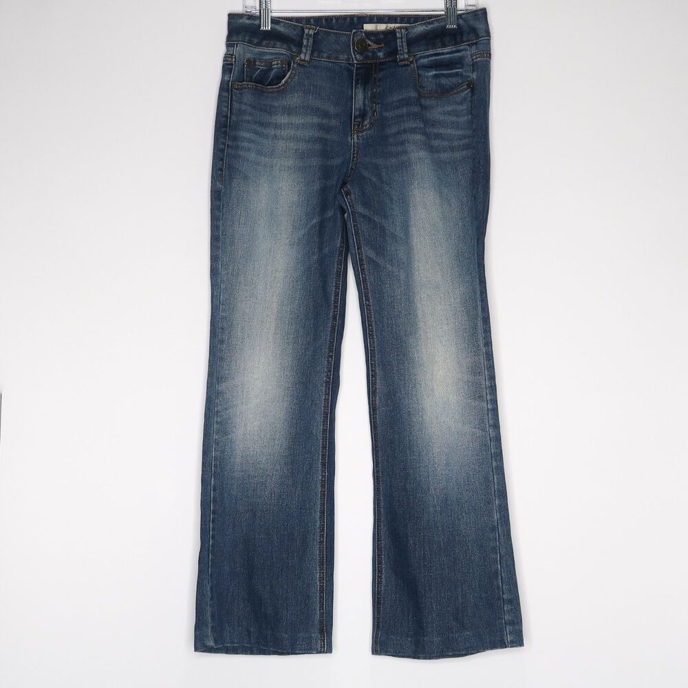 DKNY Jeans Womens Size 8 Blue Wash Bootcut KCMUA478